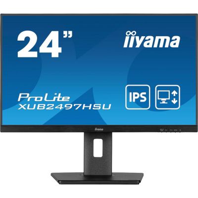 iiyama XUB2497HSU-B2 écran plat de PC 60,5 cm (23.8") 1920 x 1080 pixels Full HD LED Noir