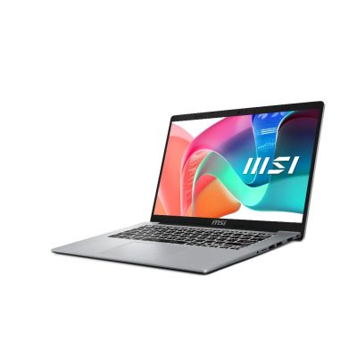 MSI Modern 14 F13MG-020BE Intel® Core™ i3 i3-1315U Ordinateur portable 35,6 cm (14") Full HD 8 Go DDR4-SDRAM 512 Go SSD Wi-Fi 6E (802.11ax) Windows 11 Home Argent