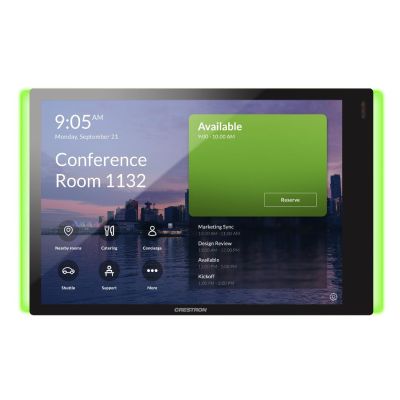 Crestron 7 in. Room Scheduling Touch Screen