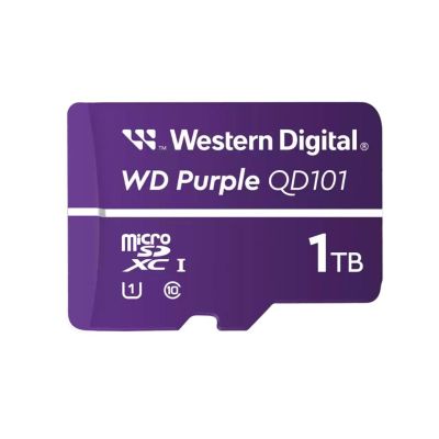 Western Digital WD Purple 1To Surveillance microSD XC Class - 10 UHS 1