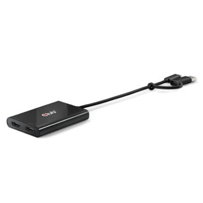 CLUB3D CSV-1475 répartiteur vidéo USB Type-C 2x HDMI