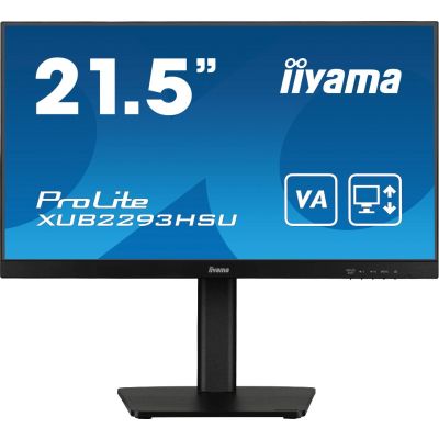 iiyama ProLite XUB2293HSU-B7 écran plat de PC 54,6 cm (21.5") 1920 x 1080 pixels Full HD LED Noir