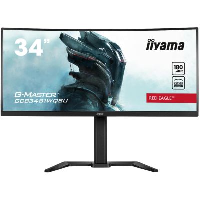 iiyama G-MASTER GCB3481WQSU-B1 écran plat de PC 86,4 cm (34") 3440 x 1440 pixels UltraWide Quad HD LCD Noir