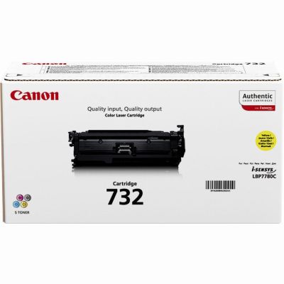 Canon 732Y Cartouche de toner 1 pièce(s) Original Jaune