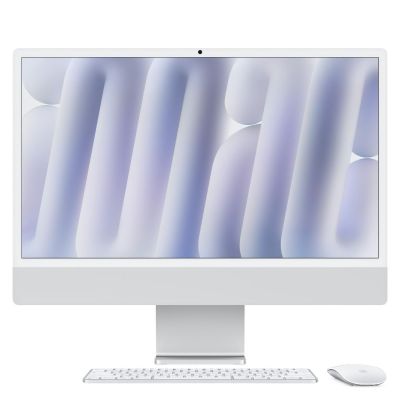 APPLE 24p iMac with Retina 4.5K display M4 chip with 8-core CPU and 8-core GPU 16Go 256Go SSD - Silver