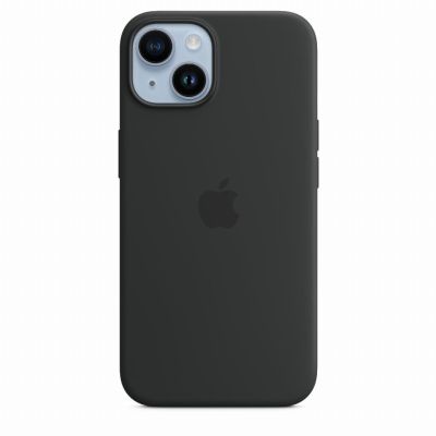 APPLE iPhone 14 Silicone Case with MagSafe - Midnight