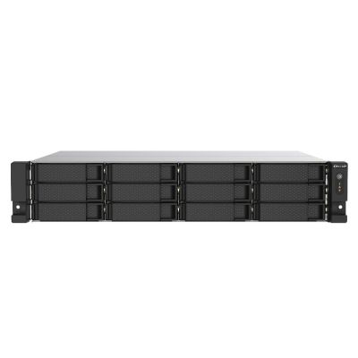 QNAP TS-1273AU-RP-8G serveur de stockage NAS Rack (2 U) Ethernet/LAN Aluminium, Noir V1500B