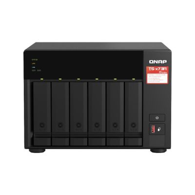 QNAP TS-673A NAS Tower Ethernet/LAN Noir V1500B