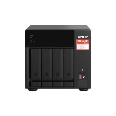 QNAP TS-473A NAS Tower Ethernet/LAN Noir V1500B