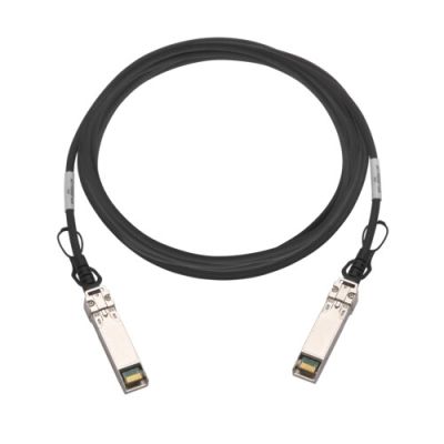 QNAP CAB-DAC15M-SFP28 câble de fibre optique 1,5 m QSFP28 Noir