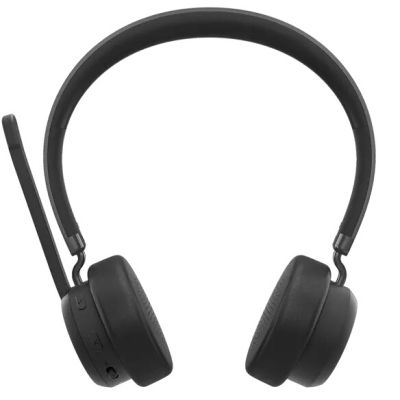 Lenovo 4XD1Q30302 écouteur/casque Sans fil Arceau Appels/Musique Bluetooth Noir