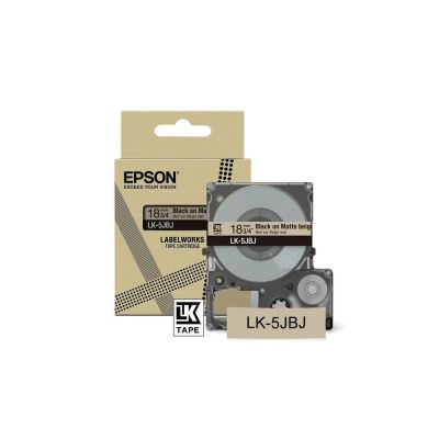 Epson LK-5JBJ Beige, Noir