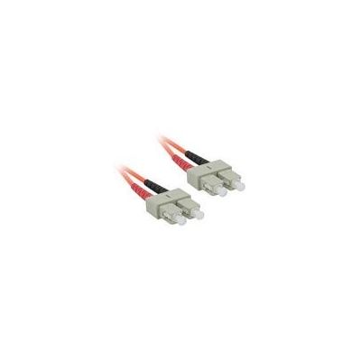 C2G 3m SC/SC LSZH Duplex 62.5/125 Multimode Fibre Patch Cable câble de fibre optique Orange