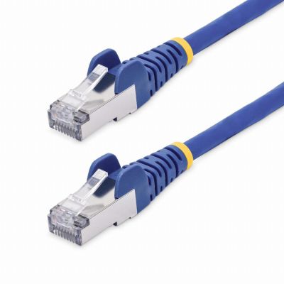 StarTech.com Câble Ethernet CAT8 Bleu de 1m, RJ45 Snagless, 25G/40G, 2000MHz, 100W PoE++, S/FTP, Fil de Cuivre Pur 26AWG, LSZH, Cordon de Raccordement Réseau Blindé avec Serre-Câble, Testé par Fluke Channel