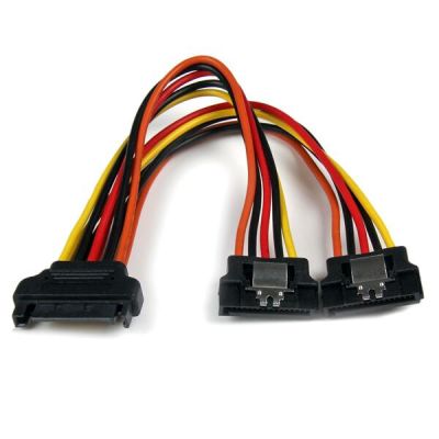 StarTech.com Câble répartiteur en Y d'alimentation SATA vers 2 SATA avec verrouillage