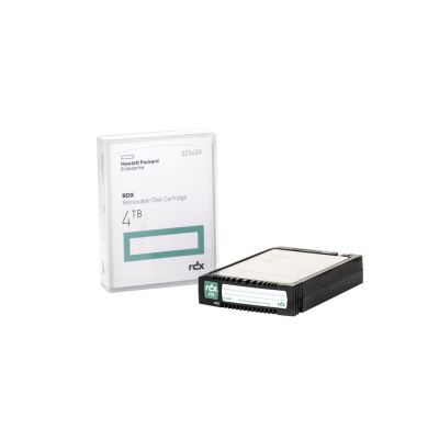 HP RDX 4TB Removable Disk Cartridge Cartouche RDX 4 To