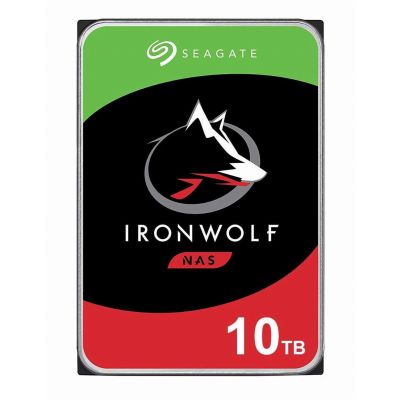 Seagate IronWolf ST10000VN000 disque dur 10 To 7200 tr/min 256 Mo 3.5" Série ATA III