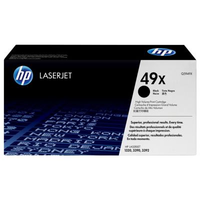 HP 49X toner LaserJet noir grande capacité authentique