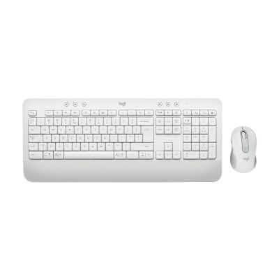 Logitech Signature MK650 Combo For Business clavier Souris incluse Bureau Bluetooth QWERTZ Allemand Blanc