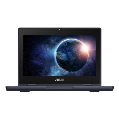 ASUS BR1104FGA-NS0266XA-BE Intel® N N200 Hybride (2-en-1) 29,5 cm (11.6") Écran tactile HD 8 Go LPDDR5-SDRAM 128 Go Flash Wi-Fi 6 (802.11ax) Windows 11 Pro Education Noir, Gris