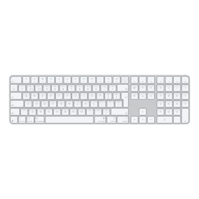 APPLE Magic Keyboard with Touch ID and Numeric Keypad for Mac models with Apple silicon - British English - White Keys