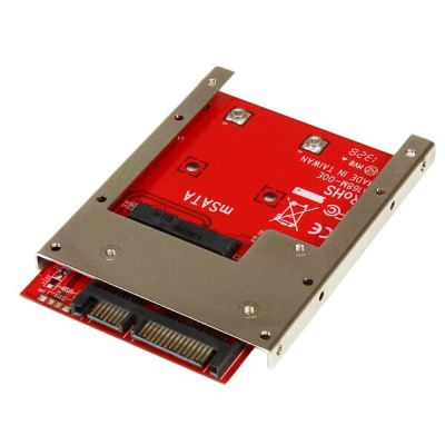 StarTech.com Adaptateur mSATA SSD vers SATA 2,5" - Carte Convertisseur mSATA SSD vers SATA 2,5"