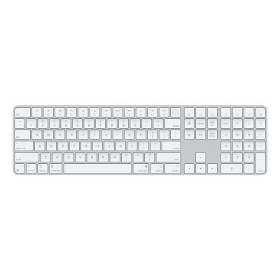 APPLE Magic Keyboard with Touch ID and Numeric Keypad for Mac models with Apple silicon - US English - White Keys