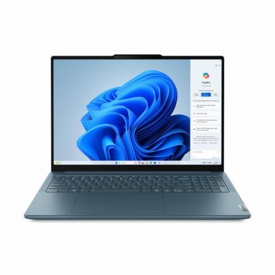 Lenovo Yoga Pro 9 Intel Core Ultra 9 185H Ordinateur portable 40,6 cm (16") 3.2K 64 Go LPDDR5x-SDRAM 1 To SSD NVIDIA GeForce RTX 4070 Wi-Fi 6E (802.11ax) Windows 11 Home Bleu