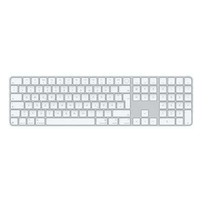 APPLE Magic Keyboard with Touch ID and Numeric Keypad for Mac models with Apple silicon - German - White Keys