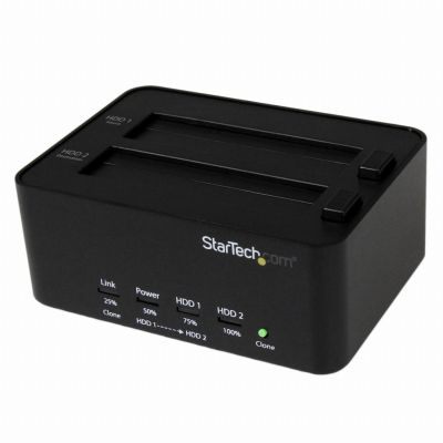 StarTech.com Duplicateur et effaceur USB 3.0 pour disque dur SATA - Cloneur autonome pour HDD / SSD de 2,5"/3,5"