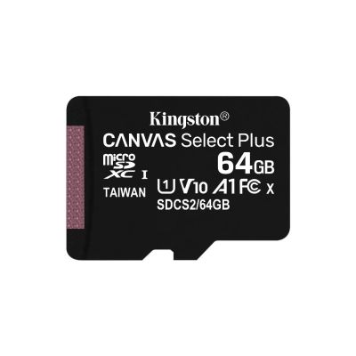 Kingston Technology 64GB micSD Three Pack+Single ADP