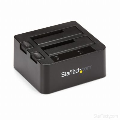 StarTech.com Station d'accueil USB 3.1 (10 Gb/s) pour 2 disques durs SATA de 2,5 / 3,5 pouces