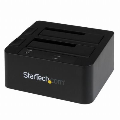 StarTech.com Station d'accueil USB 3.0 / eSATA pour 2 disques durs SATA III de 2,5 / 3,5 - Dock HDD / SSD avec UASP