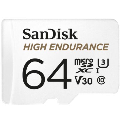 SanDisk microSDHC 64GB HE w/Adapter