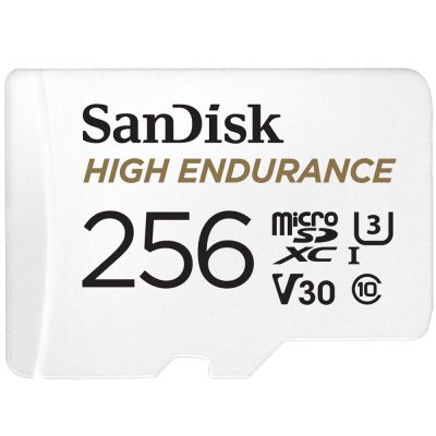 SanDisk microSDHC 256GB HE w/Adapter