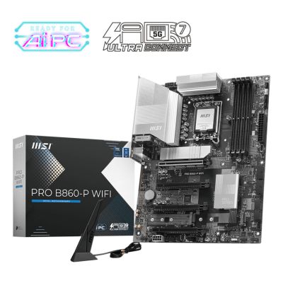 MSI PRO B860-P WIFI carte mère Intel B860 LGA 1851 (Socket V1) ATX