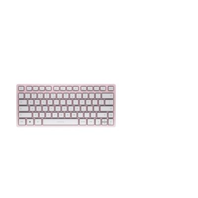 CHERRY KW 7100 MINI BT clavier Universel Bluetooth QWERTY US International Rose