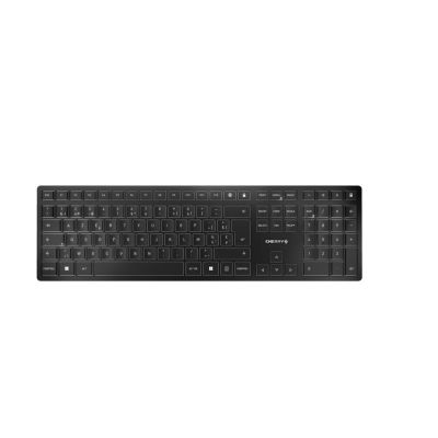 CHERRY KW 9100 SLIM clavier Universel RF sans fil + Bluetooth Noir