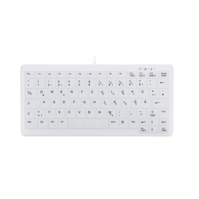 CHERRY AK-C4110 clavier Médical USB AZERTY Belge Blanc