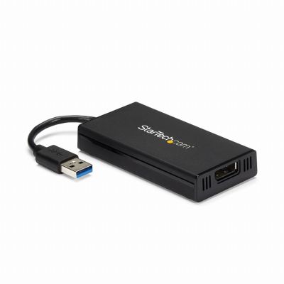 StarTech.com Adaptateur USB 3.0 vers DisplaPort - 4K 30Hz Ultra HD - Certifié DisplayLink - Convertisseur USB Type-A vers DP pour Moniteur - Vidéo Externe et Carte Graphique - Mac et Windows