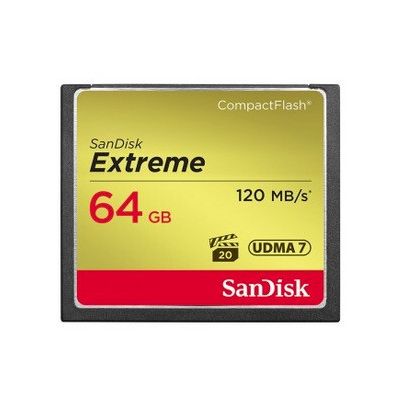 Sandisk Extreme CF 120MB/s 85MB/s UDMA7 64GB