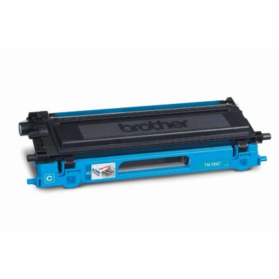 Brother TN-135C - Cartouche de toner originale à haut rendement – Cyan