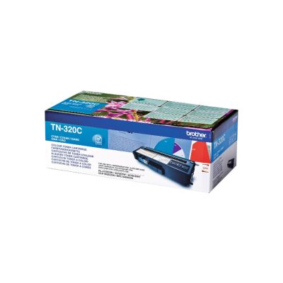 Brother TN-320C - Cartouche de toner originale – Cyan