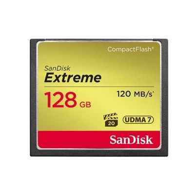 Sandisk Extreme CF 120MB/s 85MB/s UDMA7 128GB