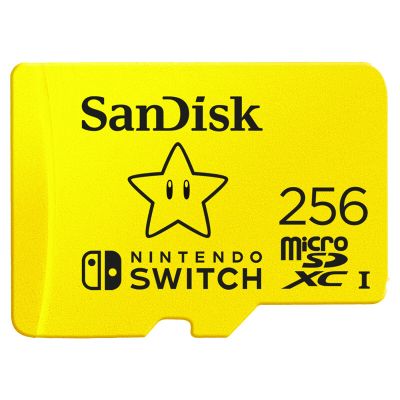 Sandisk MicroSDXC UHS-I card NintendoSwitch 256G