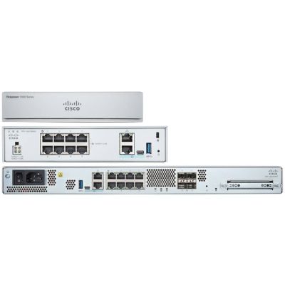 Cisco FPR1010-ASA-K9 pare-feux (matériel) 1U 2000 Mbit/s