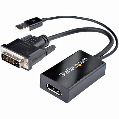 StarTech.com Adaptateur DVI vers DisplayPort avec alimentation USB - 1920 x 1200