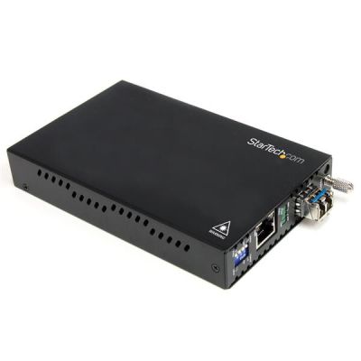 StarTech.com Convertisseur Gigabit Ethernet fibre optique multimode LC 1000 Mb/s - 550 m