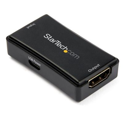 StarTech.com Amplificateur de Signal HDMI de 14m - 4K 60Hz - Alimenté par USB - Répéteur et Amplificateur HDMI en ligne - Support Audio 7.1