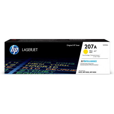 HP Toner jaune LaserJet 207A authentique